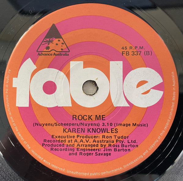 Karen Knowles : Why Won't You Explain (7", Single)