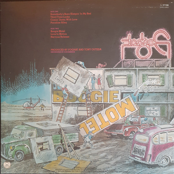 Foghat : Boogie Motel (LP, Album)