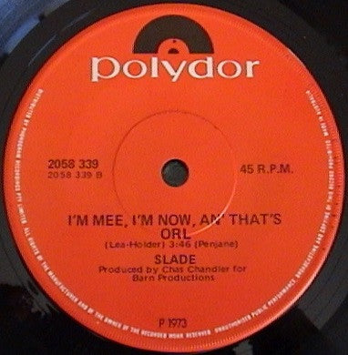 Slade : Cum On Feel The Noize (7", Single)