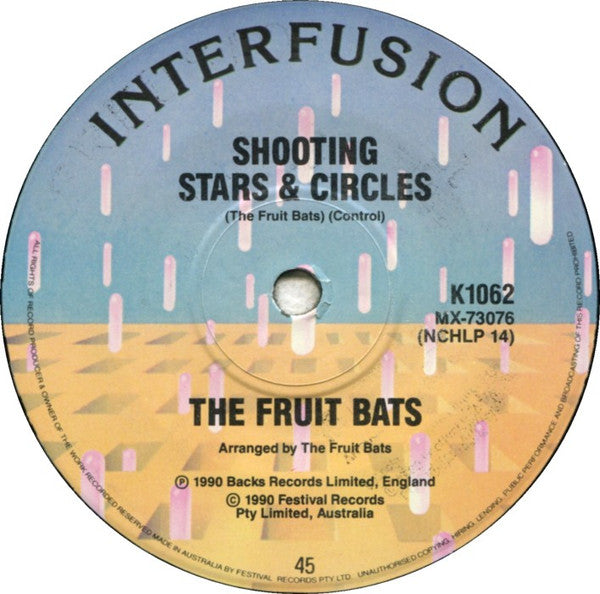 The Fruit Bats : Until The Money Falls Out Of The Sky (7")