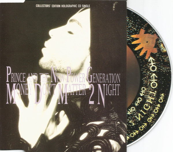 Prince And The New Power Generation : Money Don't Matter 2 Night (CD, Single, Col)