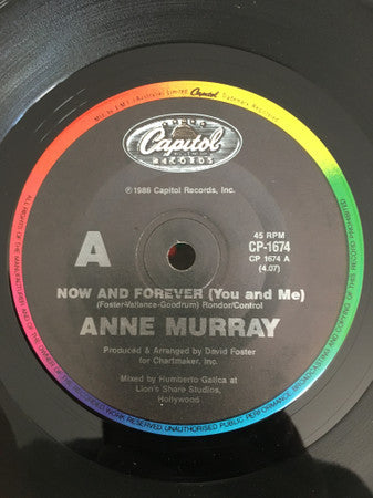 Anne Murray : Now And Forever (You And Me) (7&quot;, Single)