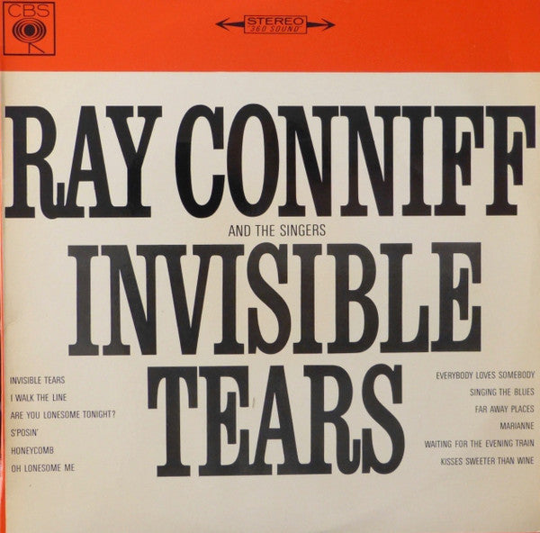 Ray Conniff And The Singers : Invisible Tears (LP, Album)