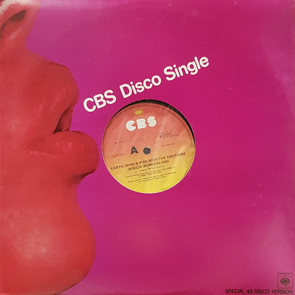 Earth, Wind & Fire With The Emotions : Boogie Wonderland (12")