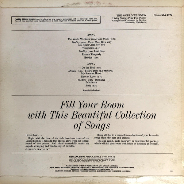 Living Strings : The World We Knew (LP)