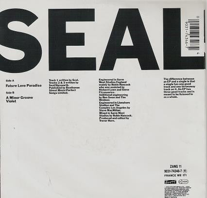 Seal : Future Love EP (7", EP)