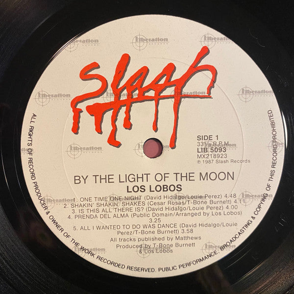 Los Lobos : By The Light Of The Moon (LP, Album)