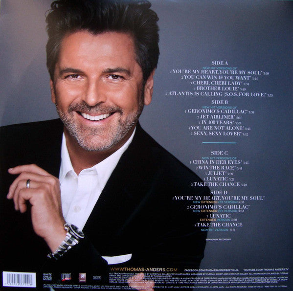 Thomas Anders : History (2xLP, Album, Ltd, 180)