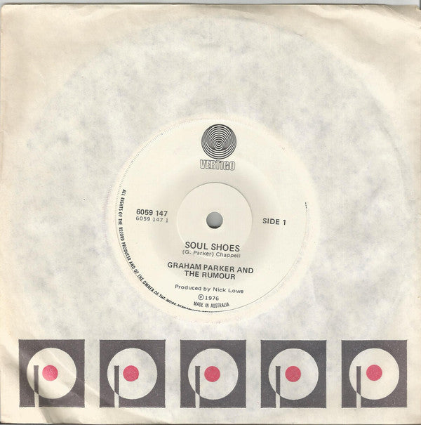 Graham Parker : Soul Shoes (7&quot;, Single)