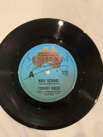 Tommy Rock (2) : High School (7", Single)