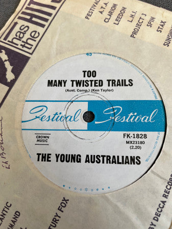 The Young Australians : Shadow Valley And Iron Triangles (7", Single)