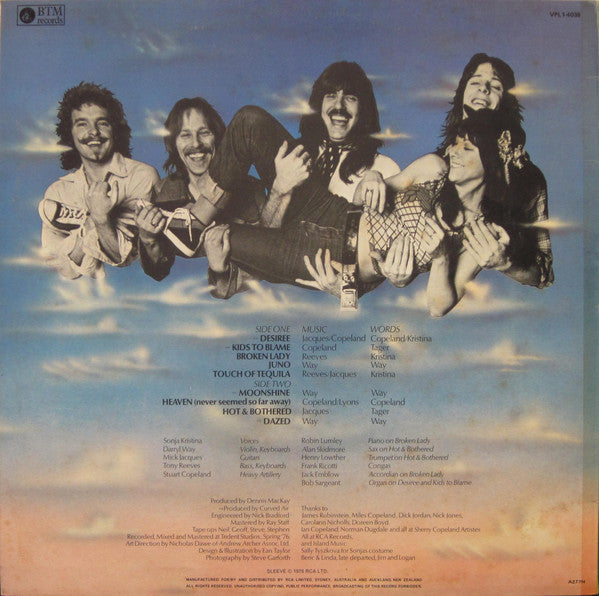 Curved Air : Airborne (LP, Album)