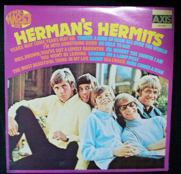 Herman&#39;s Hermits : The Most Of Herman&#39;s Hermits (LP, Comp, RE)