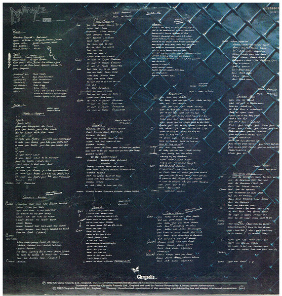 Divinyls : Desperate (LP, Album)