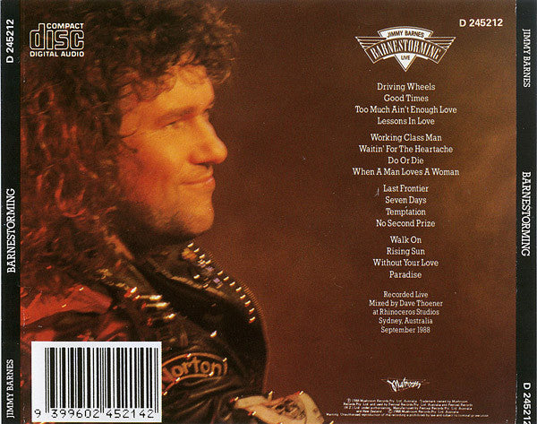 Jimmy Barnes : Barnestorming (CD, Album, RP)