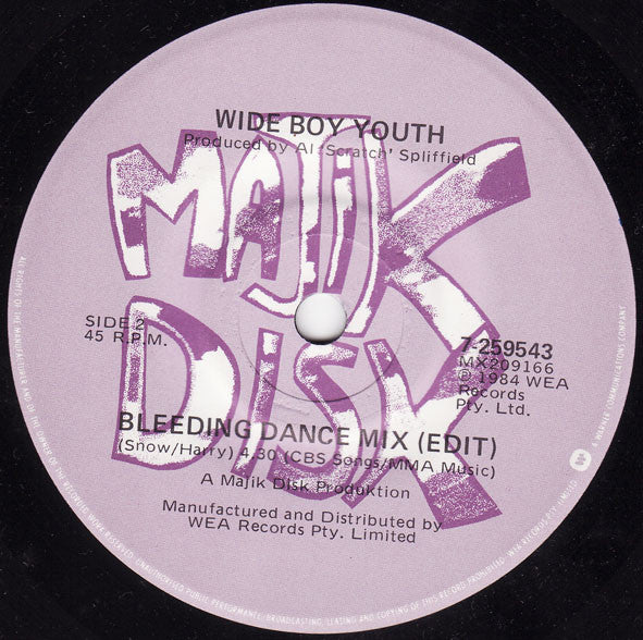Wide Boy Youth : Busy Bleeding (7")