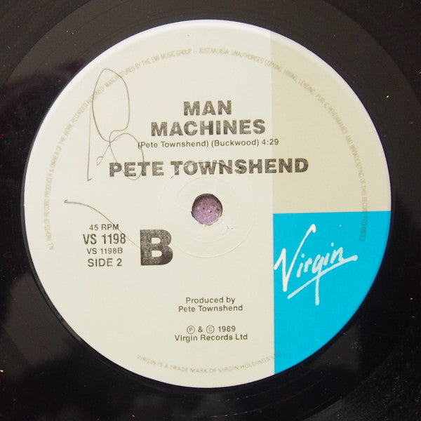 Pete Townshend : A Friend Is A Friend (7", Single)