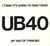 UB40 : I Think It's Going To Rain Today / My Way Of Thinking (7", Single)