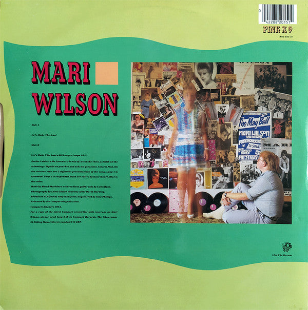 Mari Wilson : Let's Make This Last (12", Single)