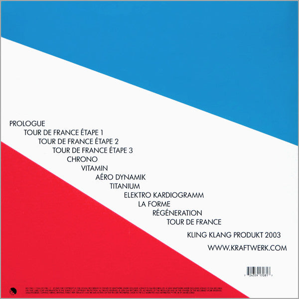 Kraftwerk : Tour De France Soundtracks (2xLP, Album, 180)