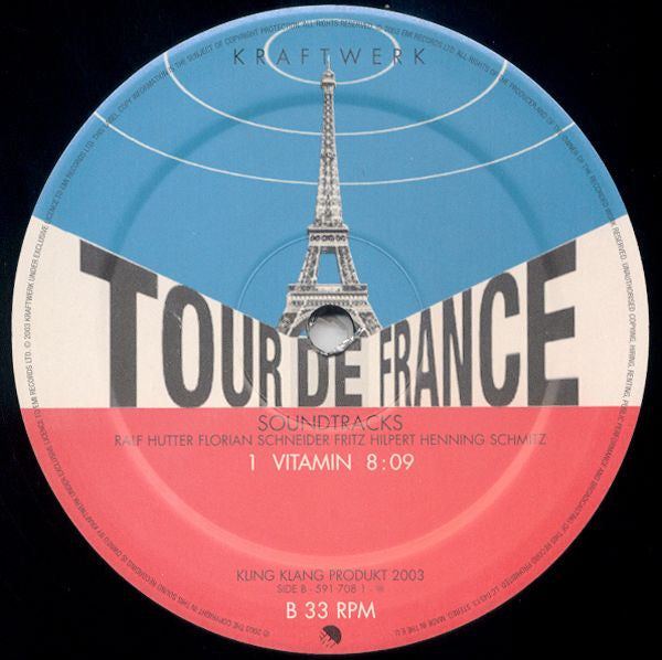 Kraftwerk : Tour De France Soundtracks (2xLP, Album, 180)
