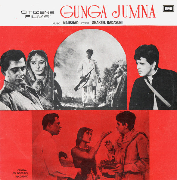 Naushad, Shakeel Badayuni : Gunga Jumna (LP, RE)