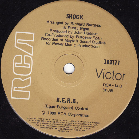 Shock (2) : Angel Face (7", Single)