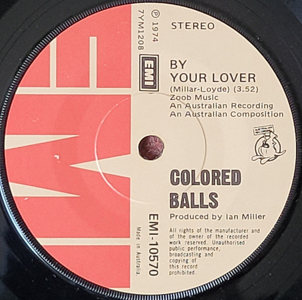 Colored Balls* : Bama Lama Baby (7", Single)