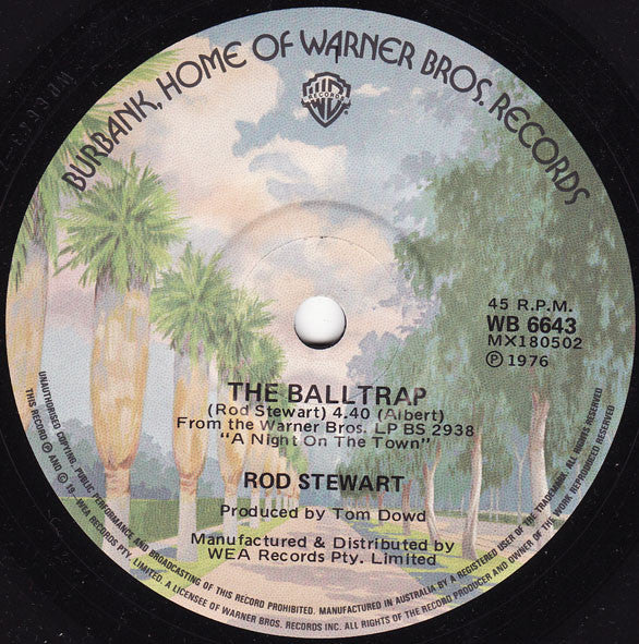 Rod Stewart : Tonight's The Night (7")