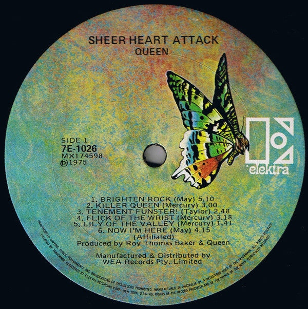 Queen : Sheer Heart Attack (LP, Album)
