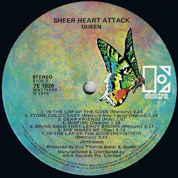 Queen : Sheer Heart Attack (LP, Album)