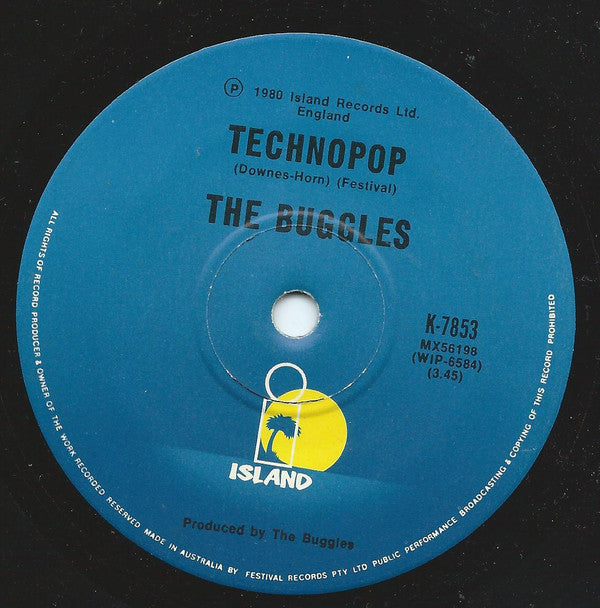 The Buggles : Clean, Clean (7", Single)