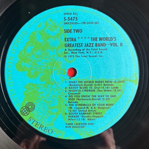 The World's Greatest Jazzband Of Yank Lawson & Bob Haggart : Extra! (LP, Album, Club, RE)