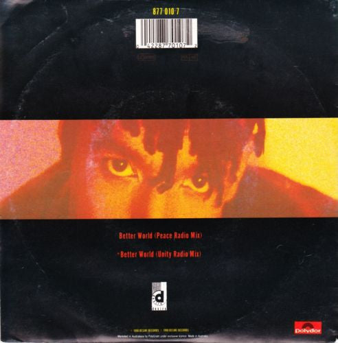 Rebel MC : Better World (7", Single)