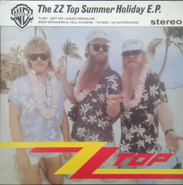 ZZ Top : The ZZ Top Summer Holiday E.P. (12", EP)