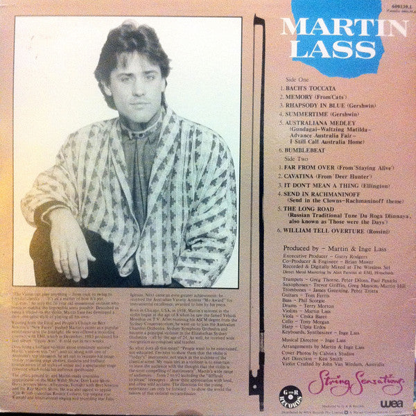 Martin Lass : String Sensations (LP, Album)