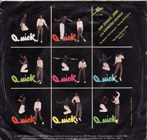 The Quick : Hip, Shake, Jerk! (7", Single)