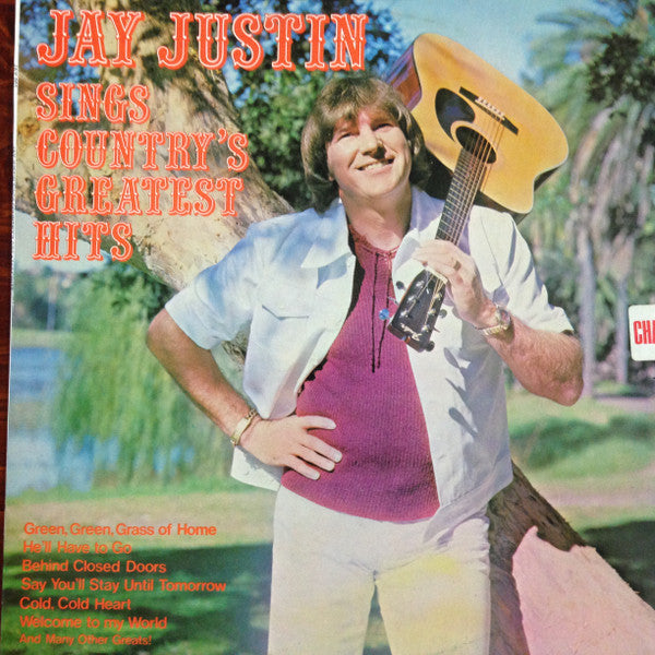 Jay Justin : Jay Justin Sings Country's Greatest Hits (LP, Album)