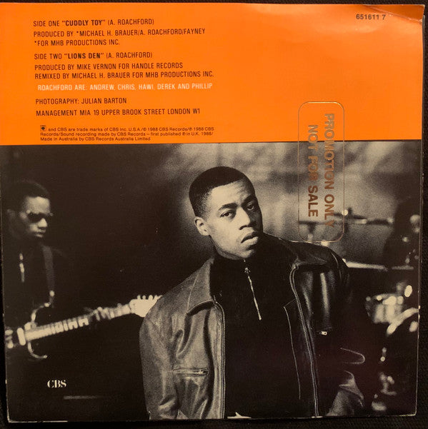 Roachford : Cuddly Toy (7", Single)