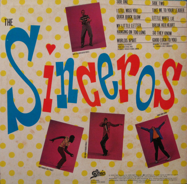 The Sinceros : The Sound Of Sunbathing (LP, Album)