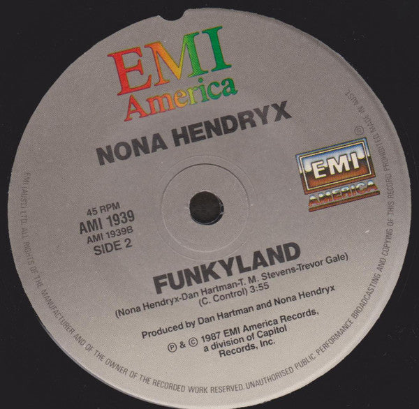 Nona Hendryx : Why Should I Cry? (7", Single)