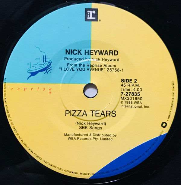 Nick Heyward : You're My World (7", Single)