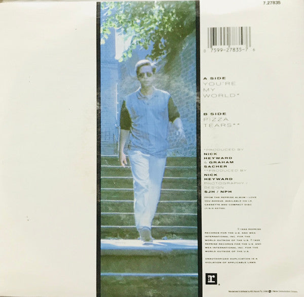 Nick Heyward : You're My World (7", Single)