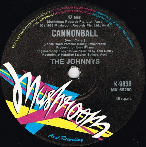 The Johnnys : Injun Joe (7", Single)