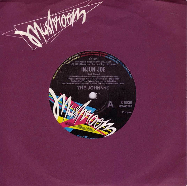The Johnnys : Injun Joe (7", Single)