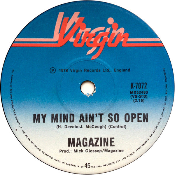 Magazine : Shot By Both Sides (7", Single)