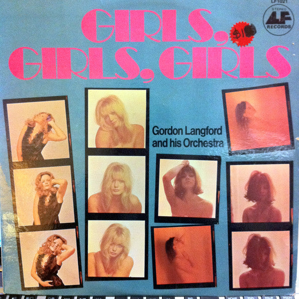 Gordon Langford And His Orchestra : Girls, Girls, Girls (LP)