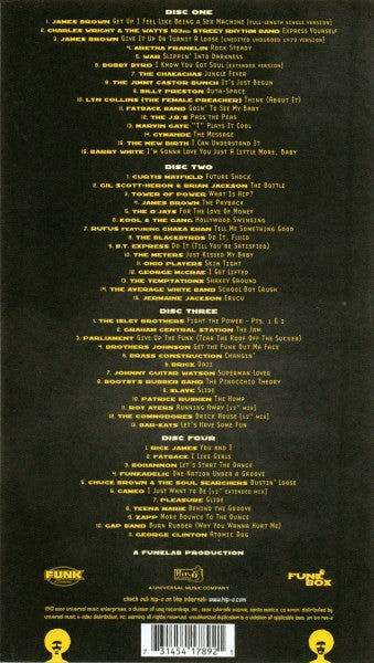 Various : The Funk Box (Box + 4xCD, Comp)