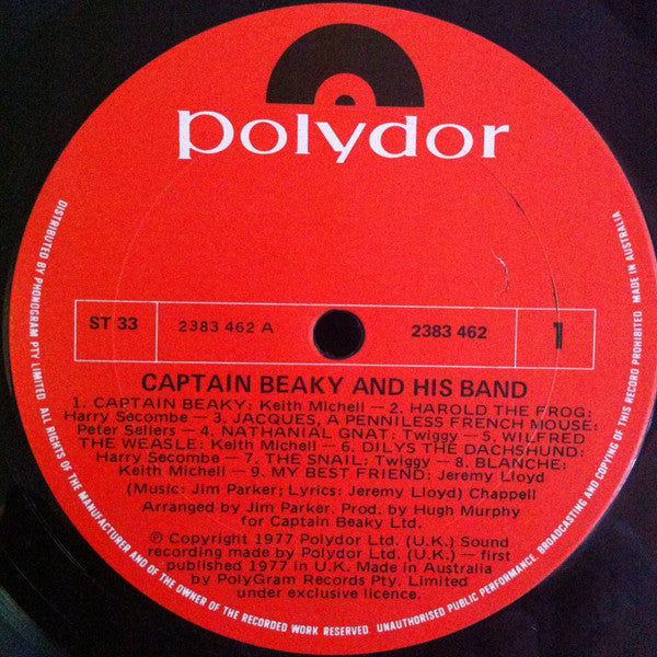 Captain Beaky & His Band* : Captain Beaky & His Band (LP, Comp)