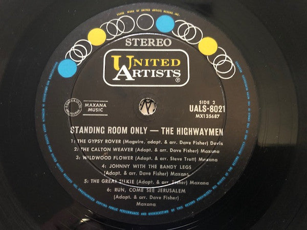 Highwaymen : Standing Room Only! (LP, Album)